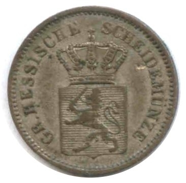 Ludwig III., 1848-1877: Kreuzer 1868