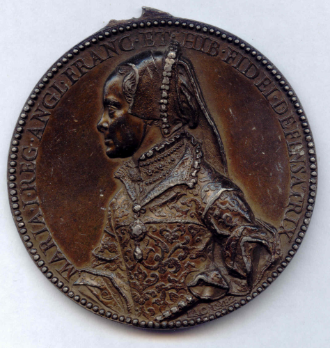 Maria Tudor, 1516-1558, reg. seit 1553, seit 1555 Reg. in SpanienÆ-Med. v. Jacobo Nizzola da Trezzo