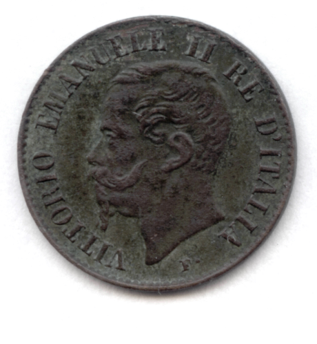 Vittorio Emanuele II. 1861-1878: 1 Centesimo 1867M