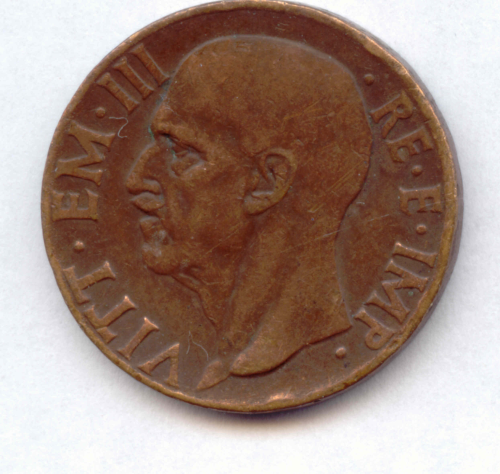 Vittorio Emanuele III., 1900-1946: 10 Centesimi 1937R