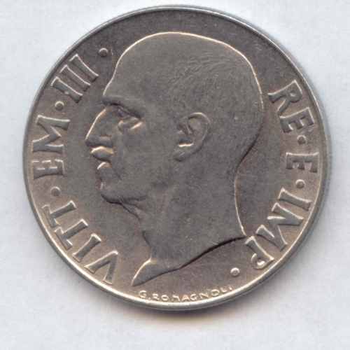 Vittorio Emanuele III., 1900-1946: 20 Centesimi 1940R