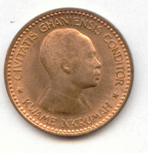 Ghana: ½ Penny 1958. KM 1