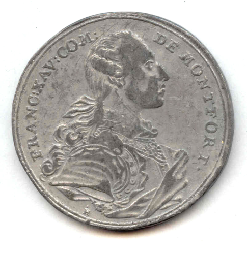 Franz Xaver, 1758-1780: Taler 1759 als Sn-Nachguß