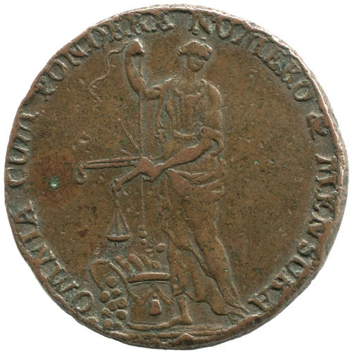 Johann Wilhelm Schlemm, tätig 1753-1780: Münzmeisterpfennig