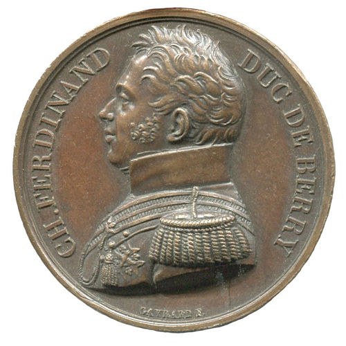 Charles Ferdinand Duc de Berry (1778-1820): Ermordung 1820