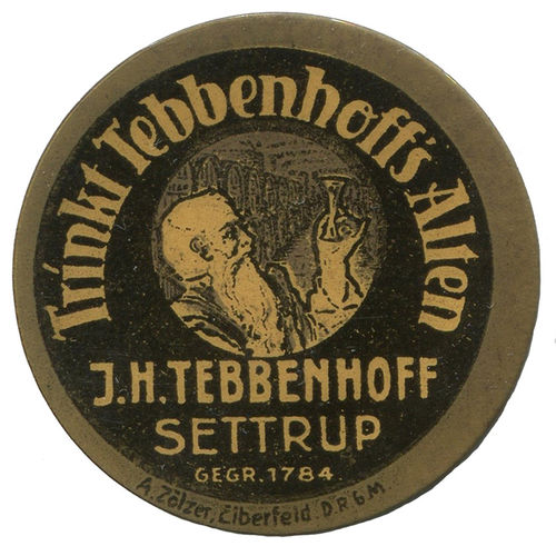Settrup: J. H. Teppenhoff: 5 Pf (o. J.) Briefmarkenkapselgeld