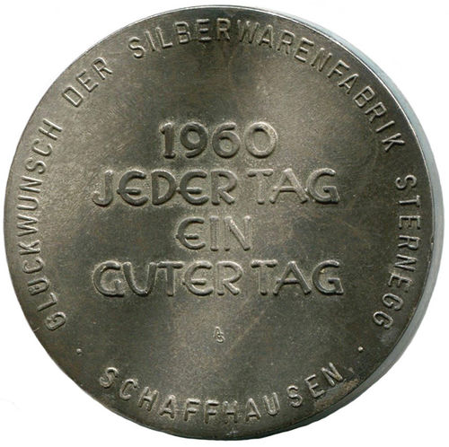 Schaffhausen: Silberwarenfabrik Sternegg 1960