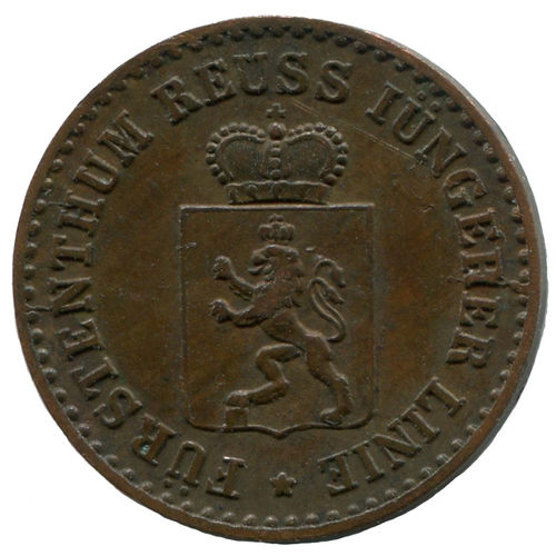 Heinrich XIV., 1867-1913: 1 Pfennige 1968