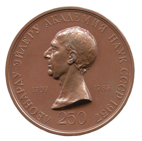 Euler, Leonhard (1707 - 1783): 1957 Akademie d. Wissenschaften d. UdSSR