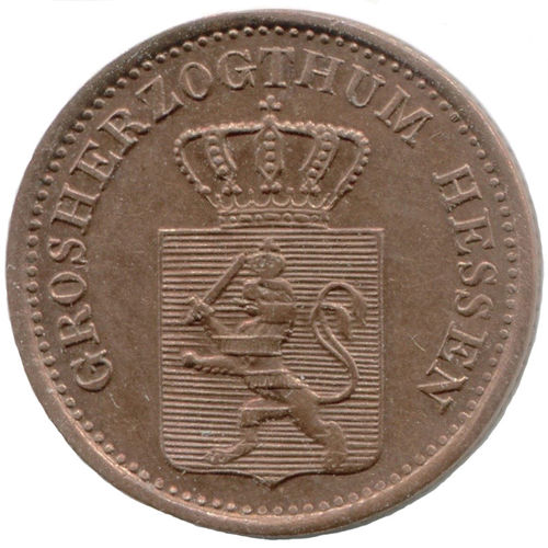 Ludwig III., 1848-1877: 1 Pfennig 1871