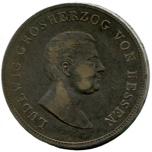 Ludwig (X.) I., 1790-1806-1830:  Kronentaler 1825