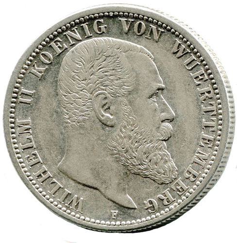 Württemberg: 2 Mark 1912 F.  J. 174