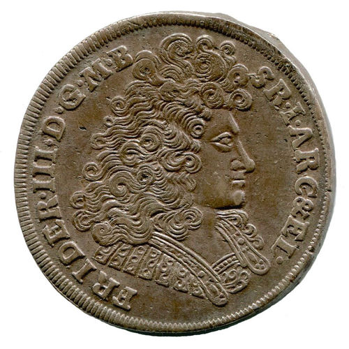 Friedrich III. (I.), 1688-1701-1713: 2/3 Taler 1693 LCS Berlin