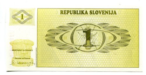 Slowenien: P-1a: 1 Tolar (1990)