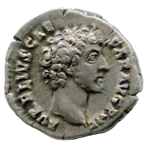 MARCUS AURELIUS, 161-180  Denar, Rom 145-147 (als Caesar unter Antoninus Pius)