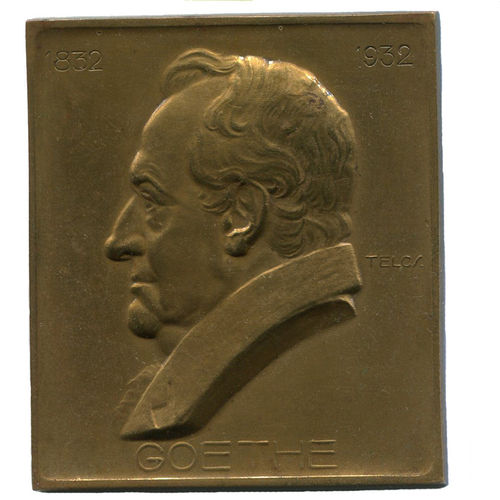 Goethe, Johann Wolfgang von (1749-1832): 1932 v. Ede Telcs