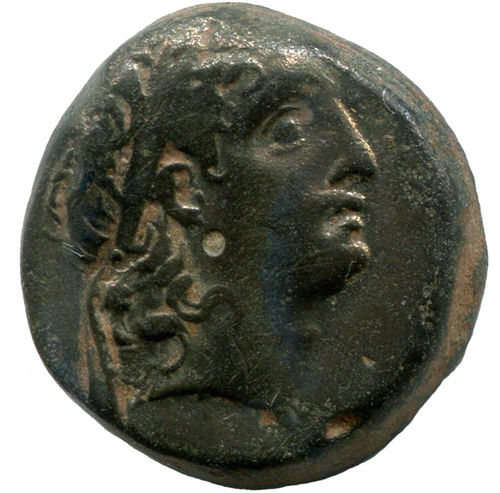 SELEUKIDEN: Tryphon (Usurpator Diodotos), 141-139 v.: Bronze, Antiocheia