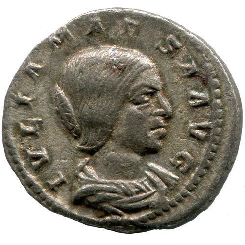 JULIA MAESA unter ELAGABAL, 218-222: Denar, Rom oder Antiochia
