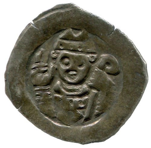 Siegfried (1227-46) oder Albert I. (1246-60): Pfennig, ca. 1240-60