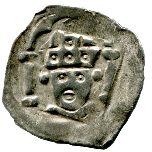 Nikolaus (1313-40) - Konrad VI. (1368-81): Pfennig, ca. 1315-75