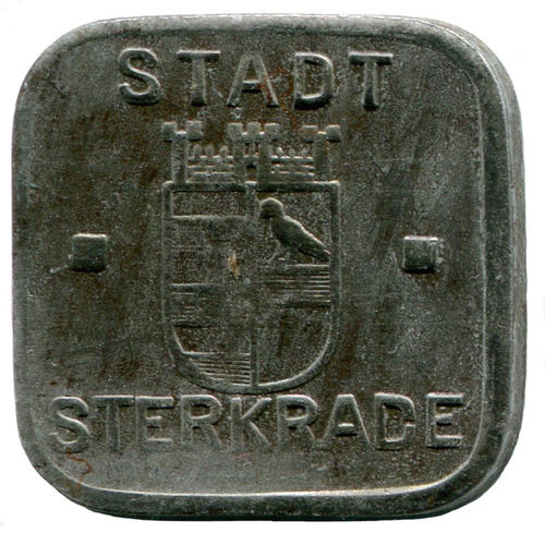 Sterkrade (Rheinprovinz), Stadt: 50 Pf 1918. F. 521.3