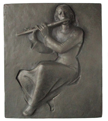 Moshage, Heinrich: „Flötenspielerin“